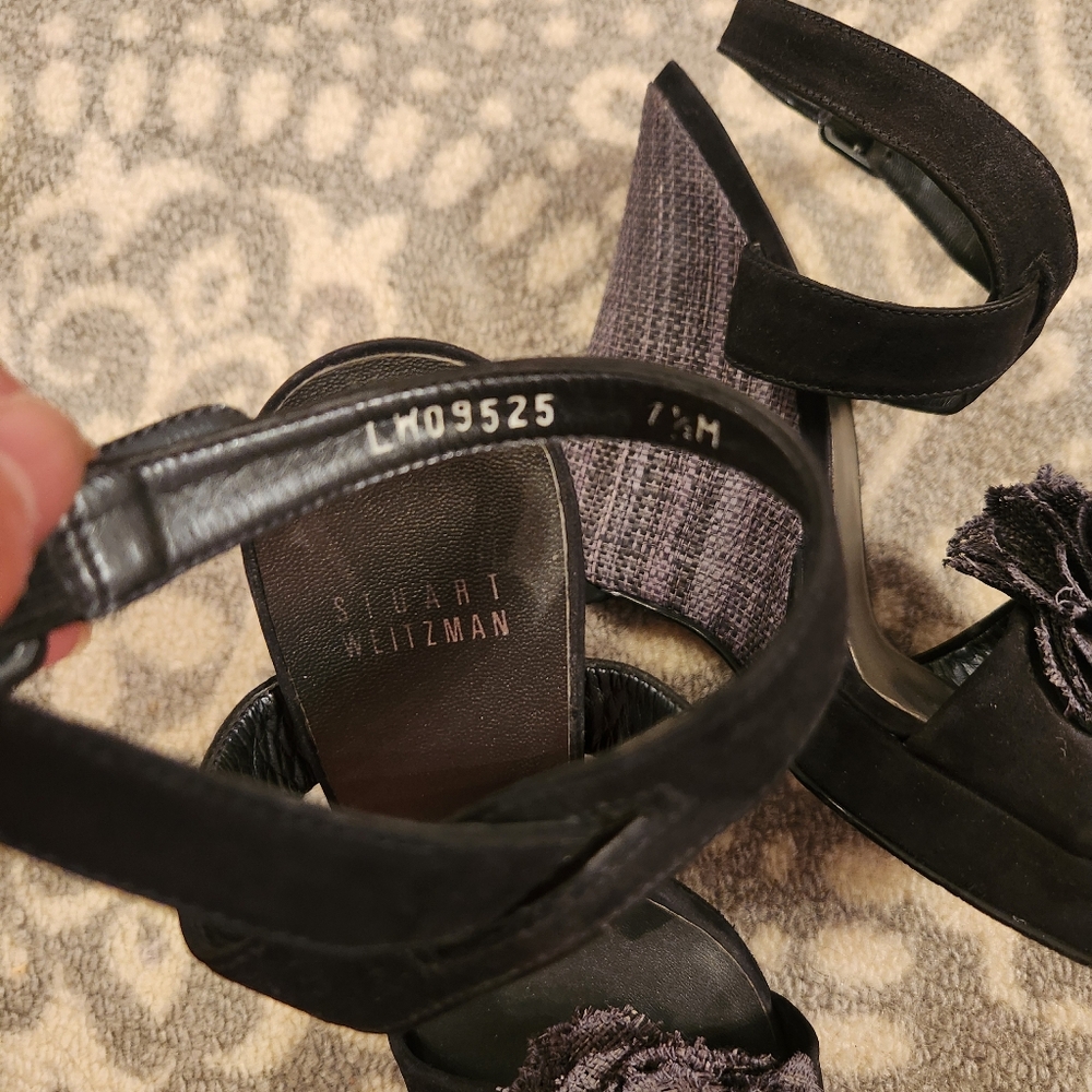Stuart Weitzman Size 7.5 Wedges Like New - image 4